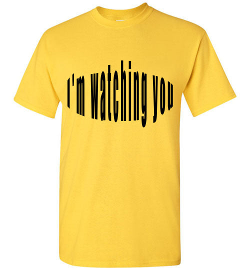 I'm watching you too