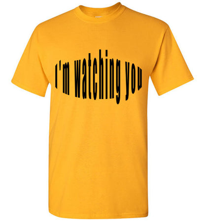 I'm watching you too