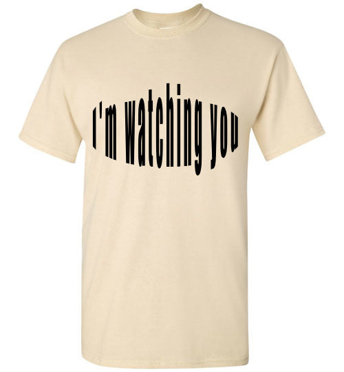 I'm watching you too