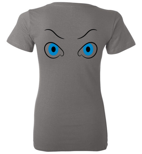 I'm watching you too ladies deep v neck