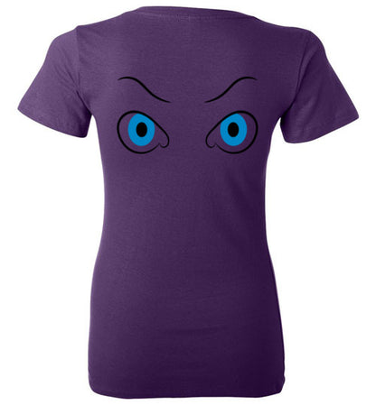 I'm watching you too ladies deep v neck