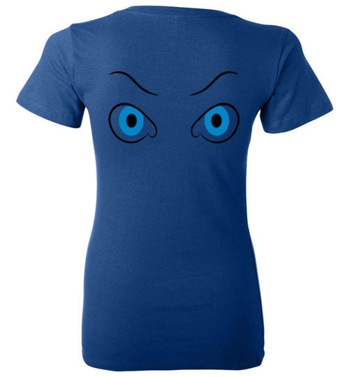 I'm watching you too ladies deep v neck