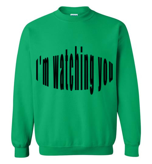 I'm watching you too