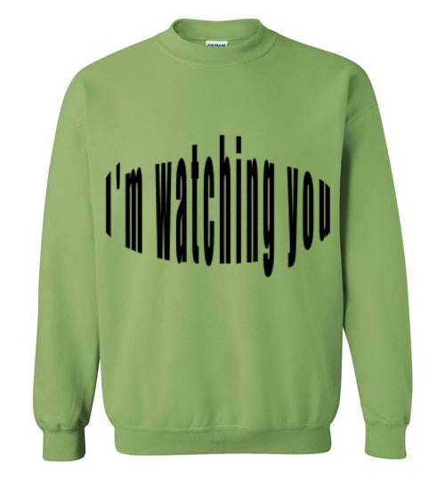 I'm watching you too